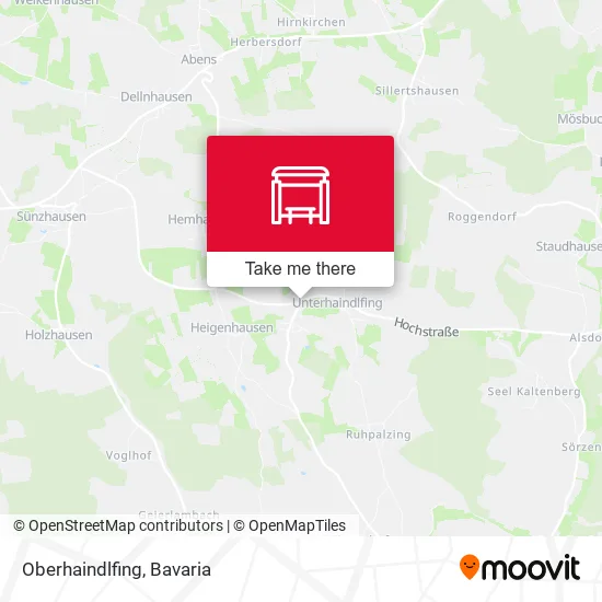 Карта Oberhaindlfing