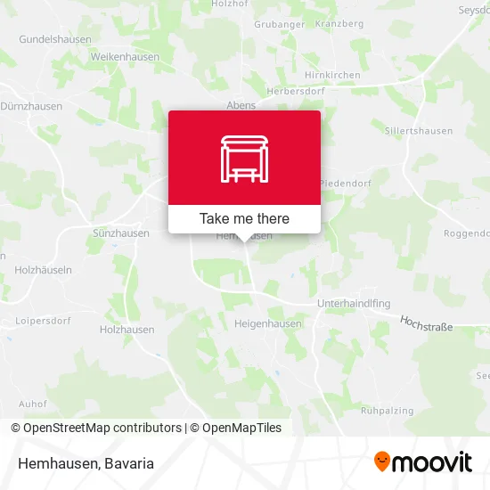 Карта Hemhausen