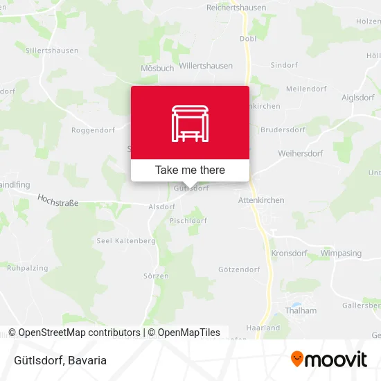 Карта Gütlsdorf