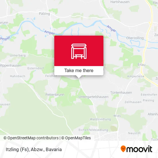 Карта Itzling (Fs), Abzw.