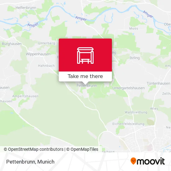 Карта Pettenbrunn