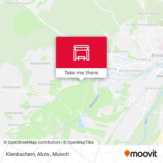 Карта Kleinbachern, Abzw.