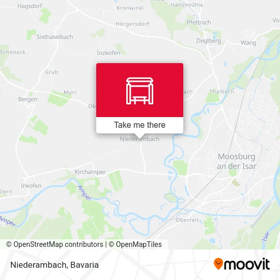 Карта Niederambach
