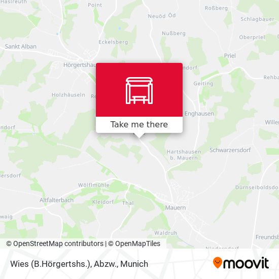 Wies (B.Hörgertshs.), Abzw. map