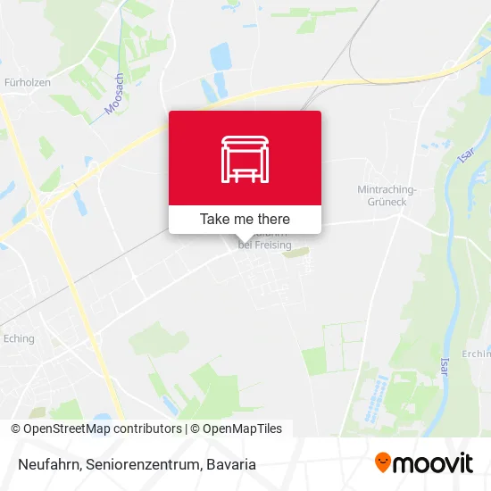Карта Neufahrn, Seniorenzentrum