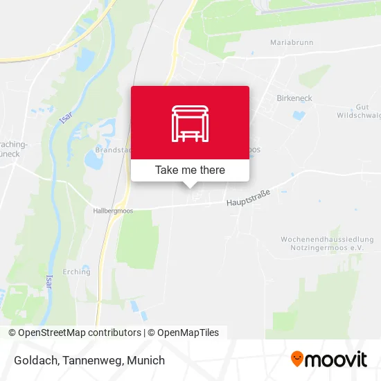 Карта Goldach, Tannenweg