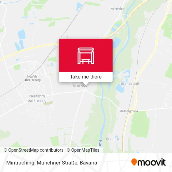 Карта Mintraching, Münchner Straße