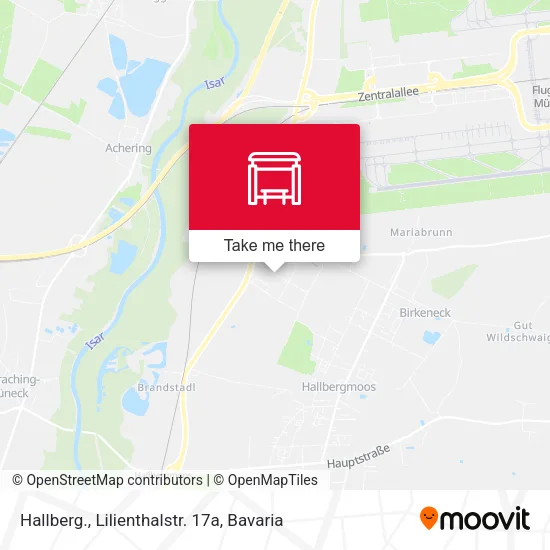 Карта Hallberg., Lilienthalstr. 17a