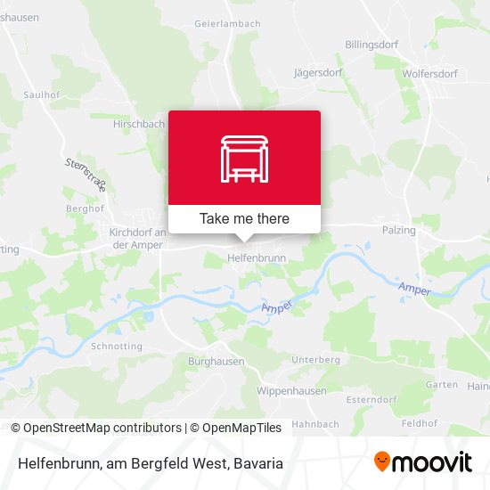 Helfenbrunn, am Bergfeld West map