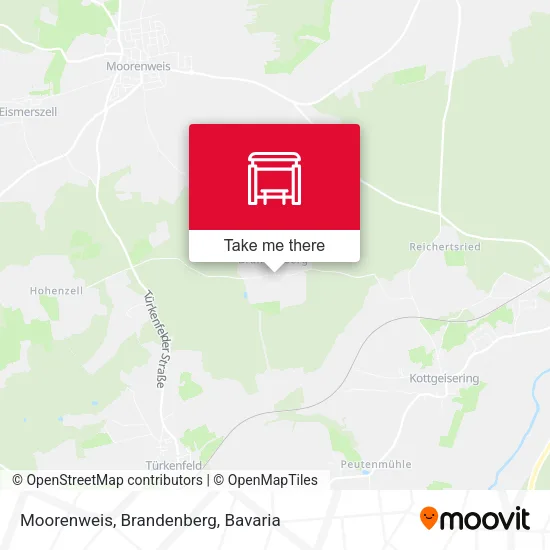 Карта Moorenweis, Brandenberg