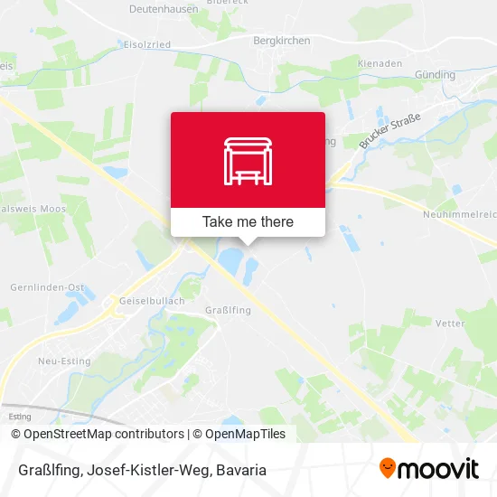 Карта Graßlfing, Josef-Kistler-Weg