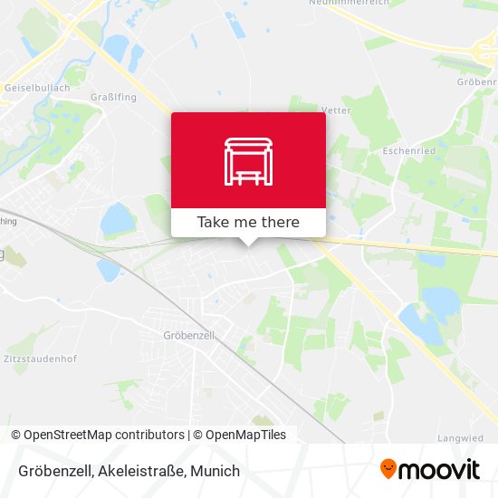 Gröbenzell, Akeleistraße map