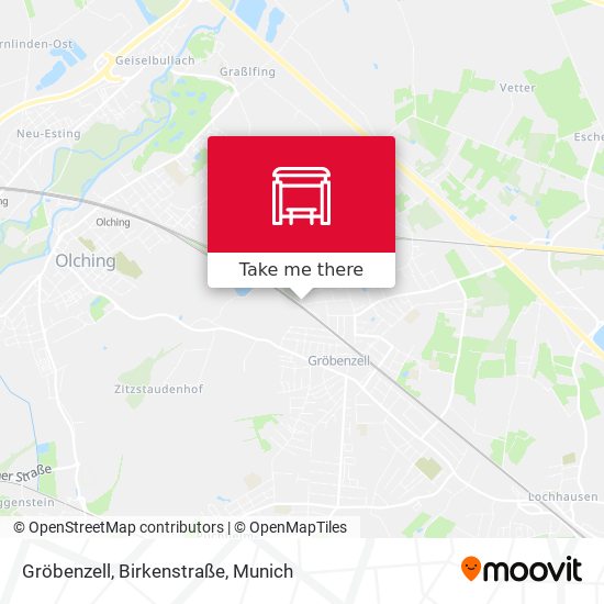 Gröbenzell, Birkenstraße map