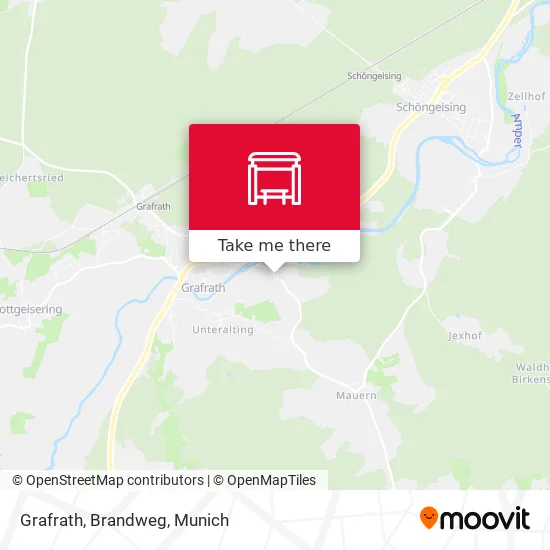 Карта Grafrath, Brandweg