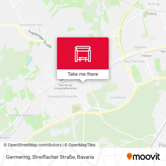 Карта Germering, Streiflacher Straße