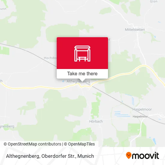 Карта Althegnenberg, Oberdorfer Str.