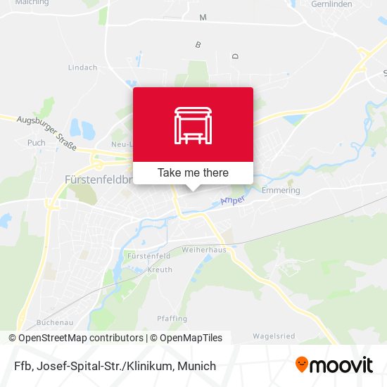 Ffb, Josef-Spital-Str. / Klinikum map