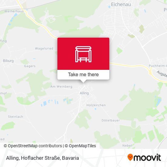 Alling, Hoflacher Straße map