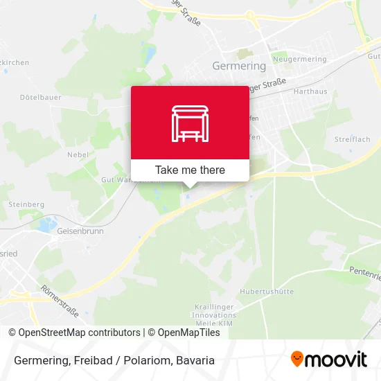 Germering, Freibad / Polariom map