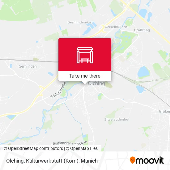 Карта Olching, Kulturwerkstatt (Kom)