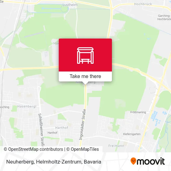 Карта Neuherberg, Helmholtz-Zentrum
