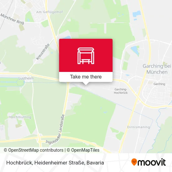 Карта Hochbrück, Heidenheimer Straße