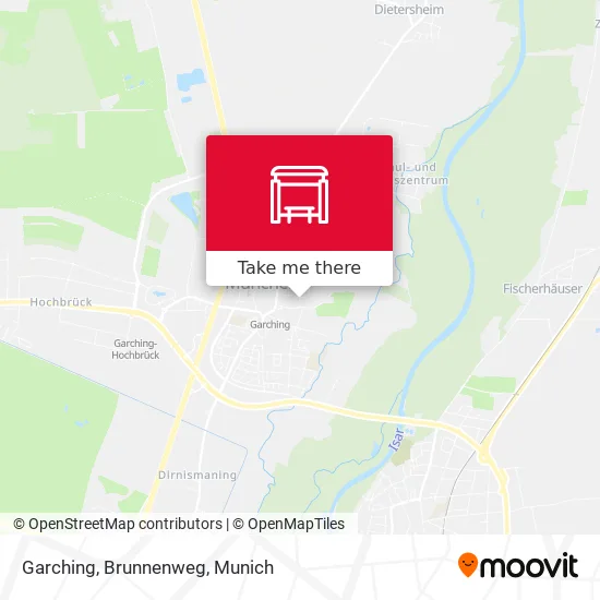 Карта Garching, Brunnenweg