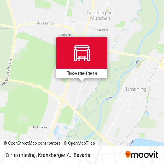 Карта Dirnismaning, Kranzberger A.