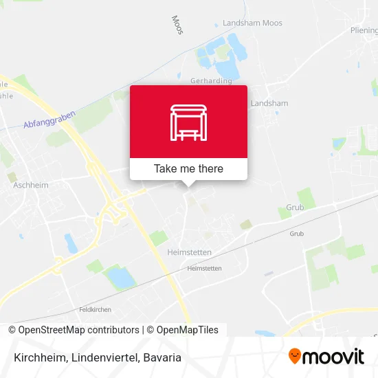 Карта Kirchheim, Lindenviertel