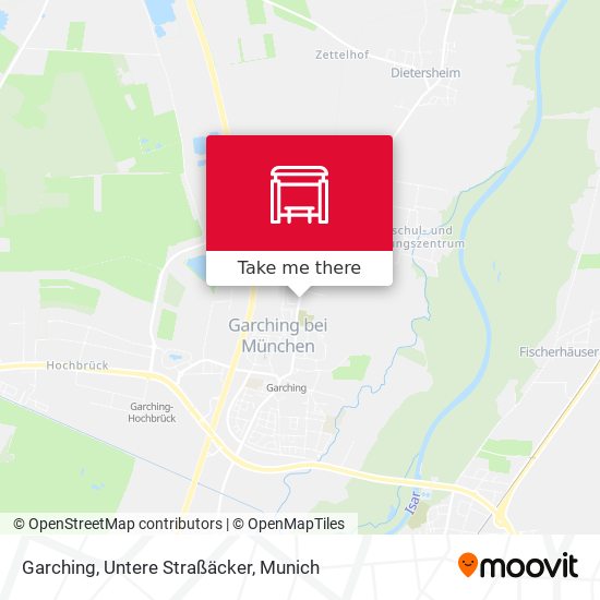 Garching, Untere Straßäcker map