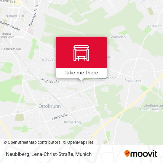 Neubiberg, Lena-Christ-Straße map