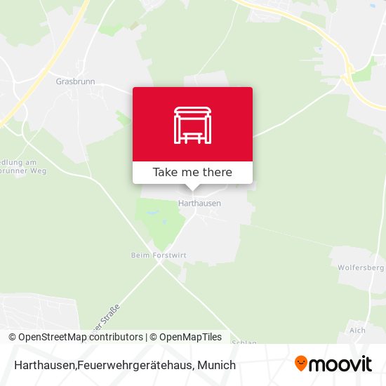 Harthausen,Feuerwehrgerätehaus map