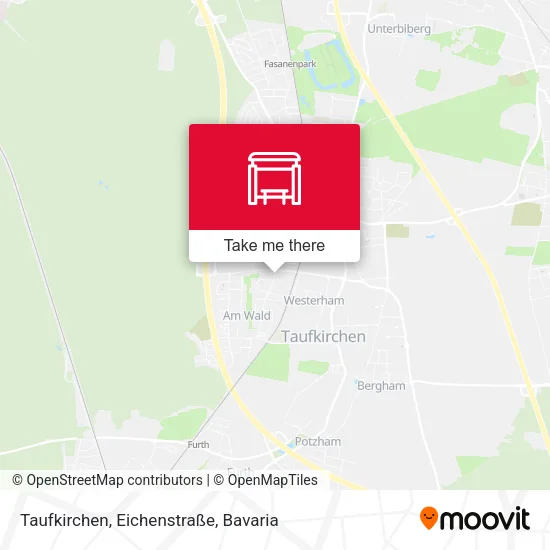 Карта Taufkirchen, Eichenstraße