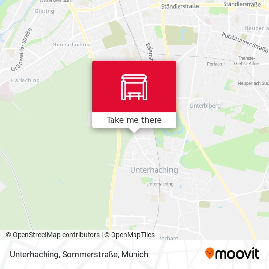 Unterhaching, Sommerstraße map