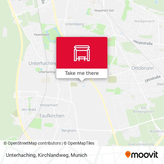Unterhaching, Kirchlandweg map