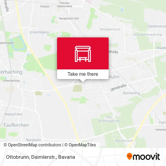 Карта Ottobrunn, Daimlerstr.