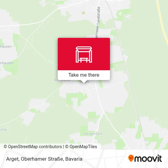 Arget, Oberhamer Straße map