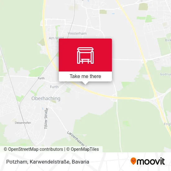 Карта Potzham, Karwendelstraße