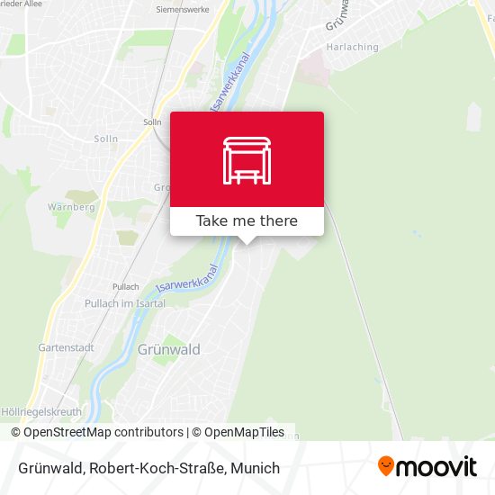 Grünwald, Robert-Koch-Straße map