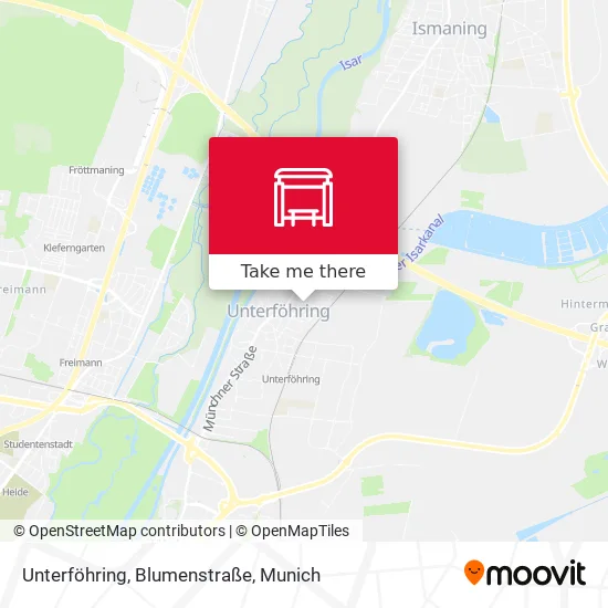 Карта Unterföhring, Blumenstraße