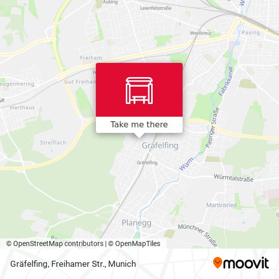 Gräfelfing, Freihamer Str. map