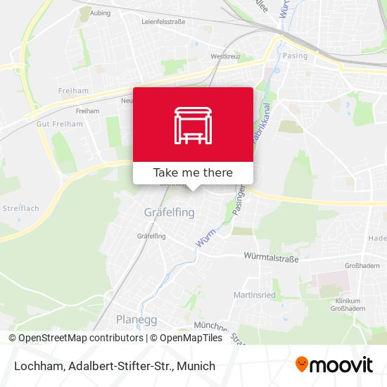 Карта Lochham, Adalbert-Stifter-Str.