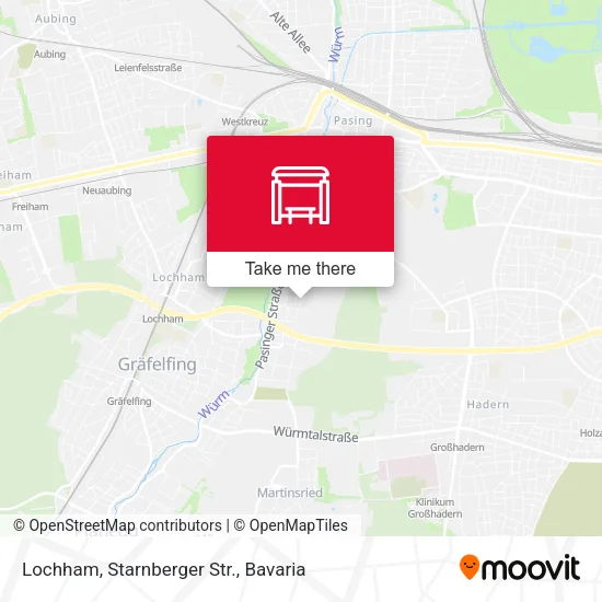 Карта Lochham, Starnberger Str.