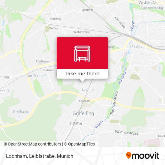 Lochham, Leiblstraße map