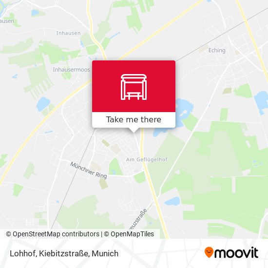 Lohhof, Kiebitzstraße map