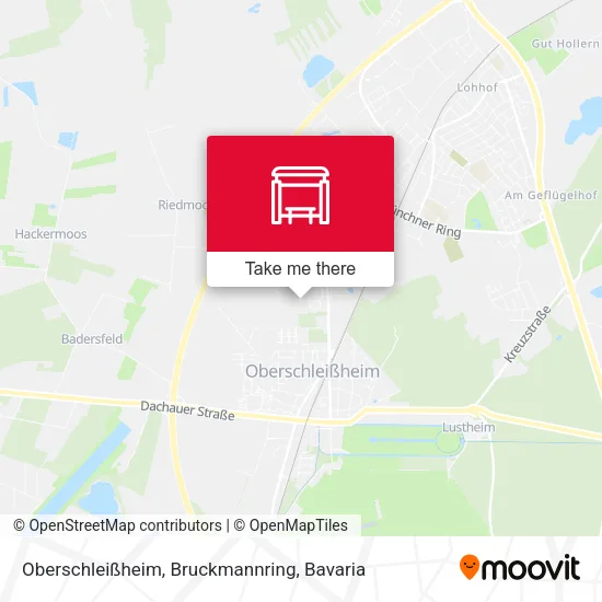 Карта Oberschleißheim, Bruckmannring