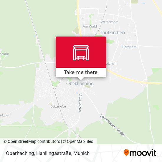 Oberhaching, Hahilingastraße map