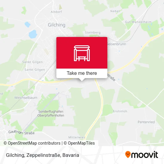 Карта Gilching, Zeppelinstraße