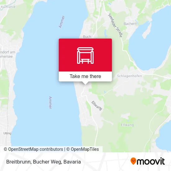 Карта Breitbrunn, Bucher Weg