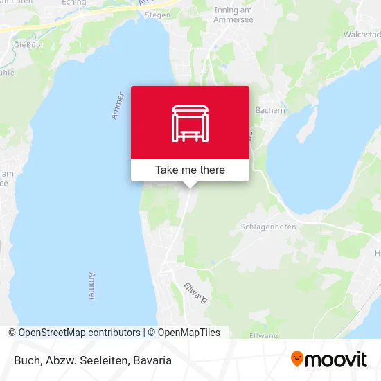 Карта Buch, Abzw. Seeleiten